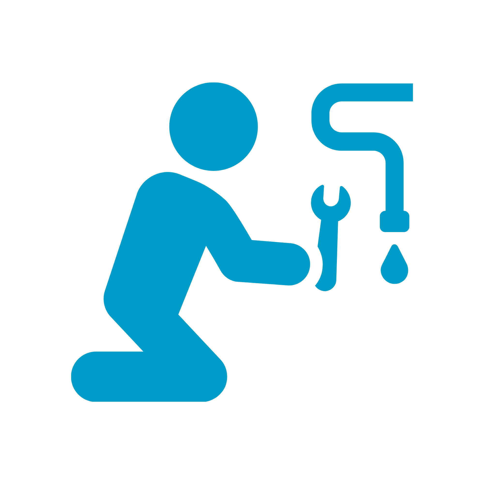 icône services de plomberie